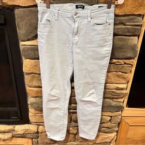 Buffalo David Bitton Blue high rise, soft stretch,‎ Ankle Cropped Jeans